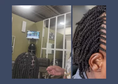 Small Knotless Braids - Hairdressers